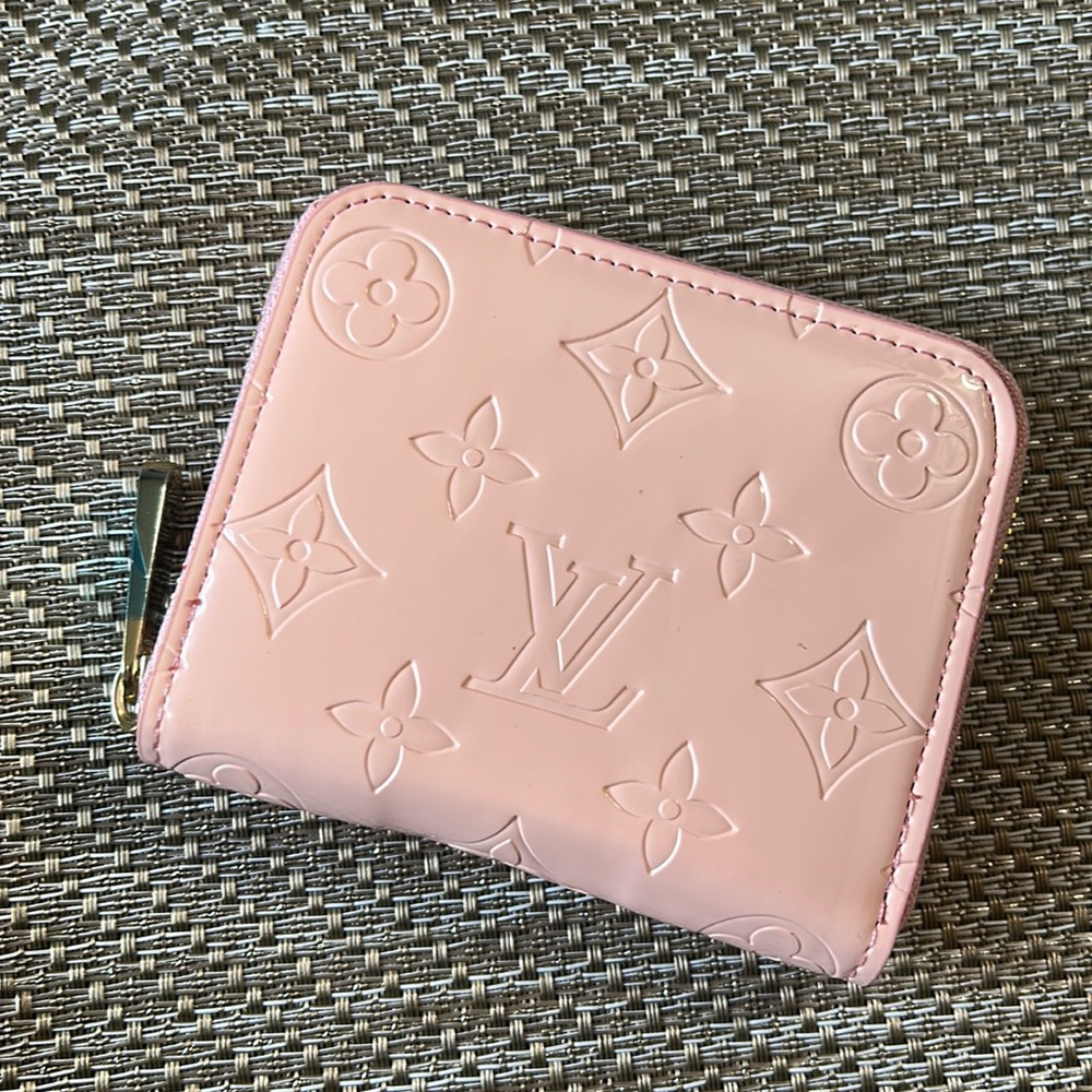 Pink LV Wallet Dupe